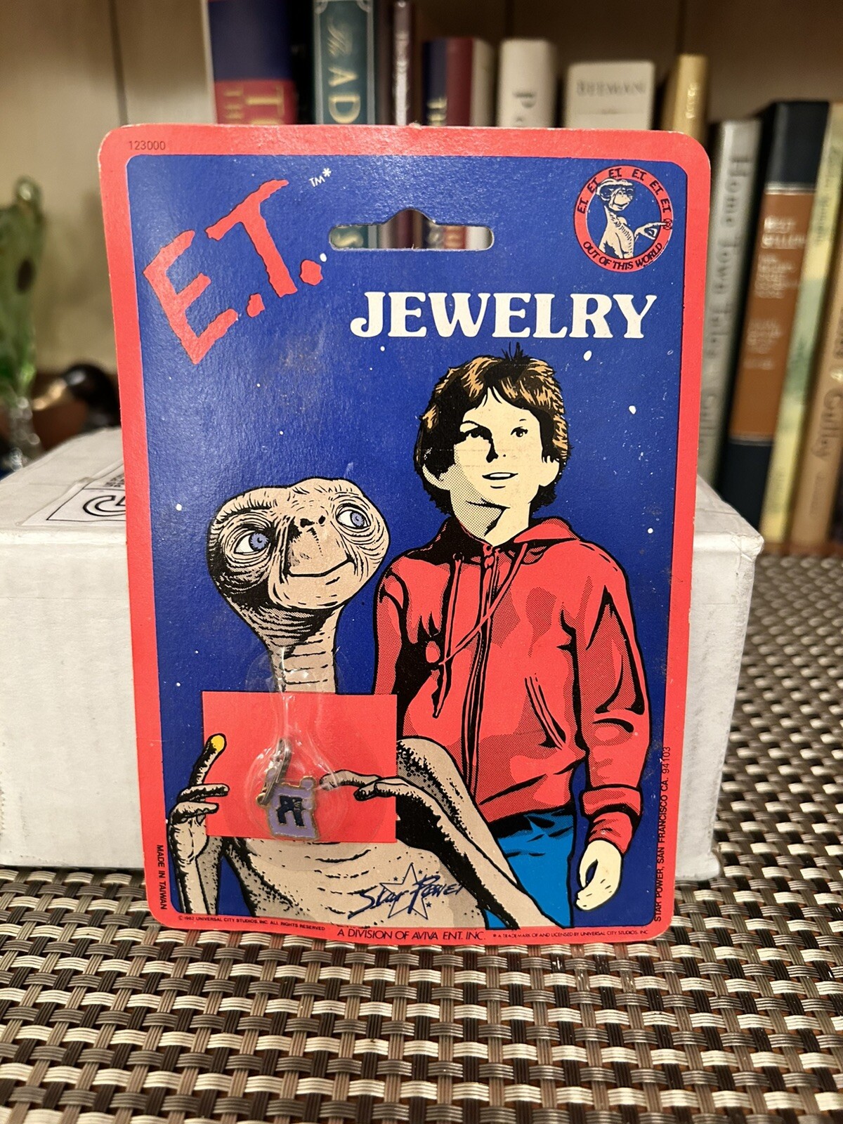 Vintage 1982 ET Jewelry Movie Charm Star Power NEW NOS MOC Sealed