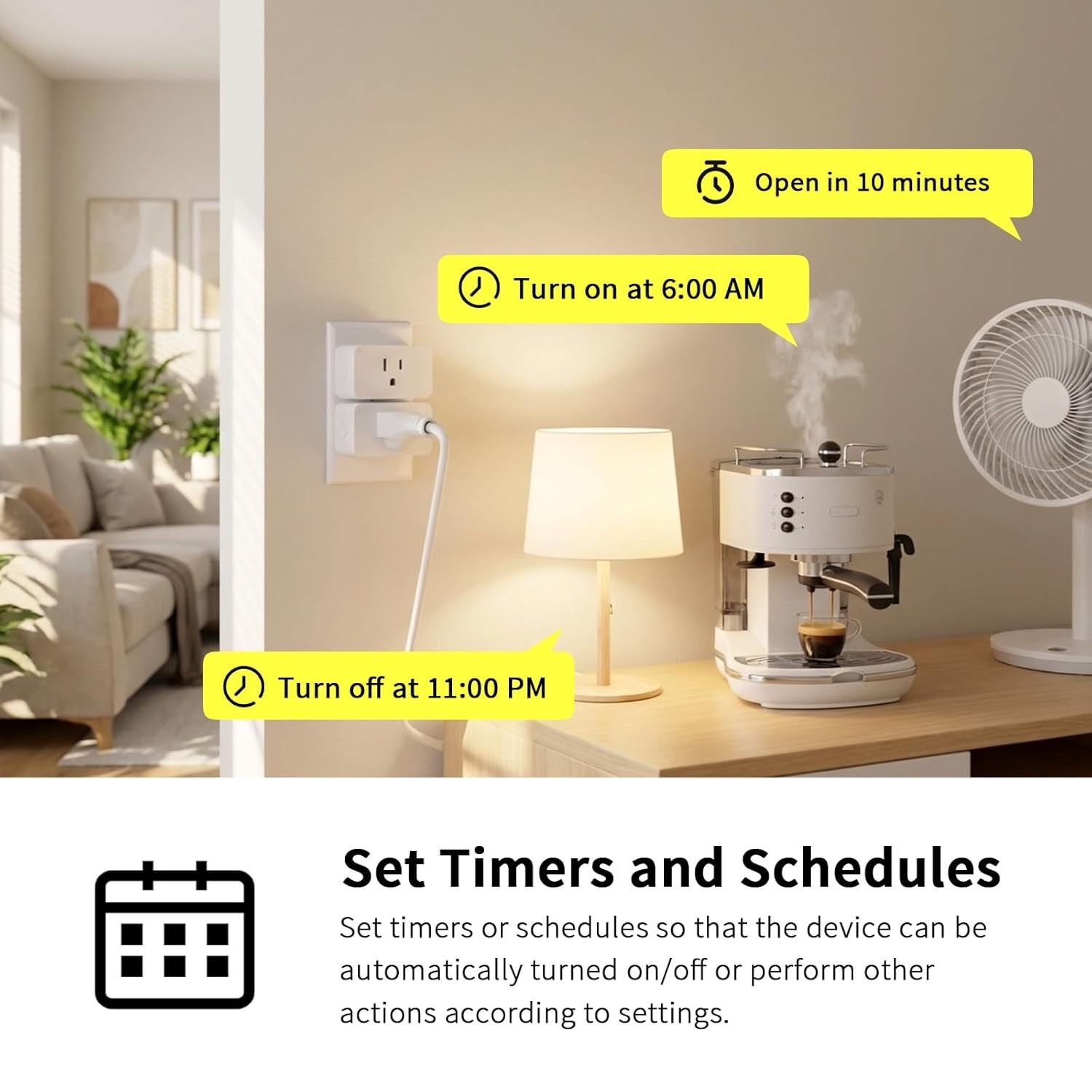 Z-Wave Plug, 800 Smart Plug, Built-in Repeater Range Extender, 1300FT LR Rang...