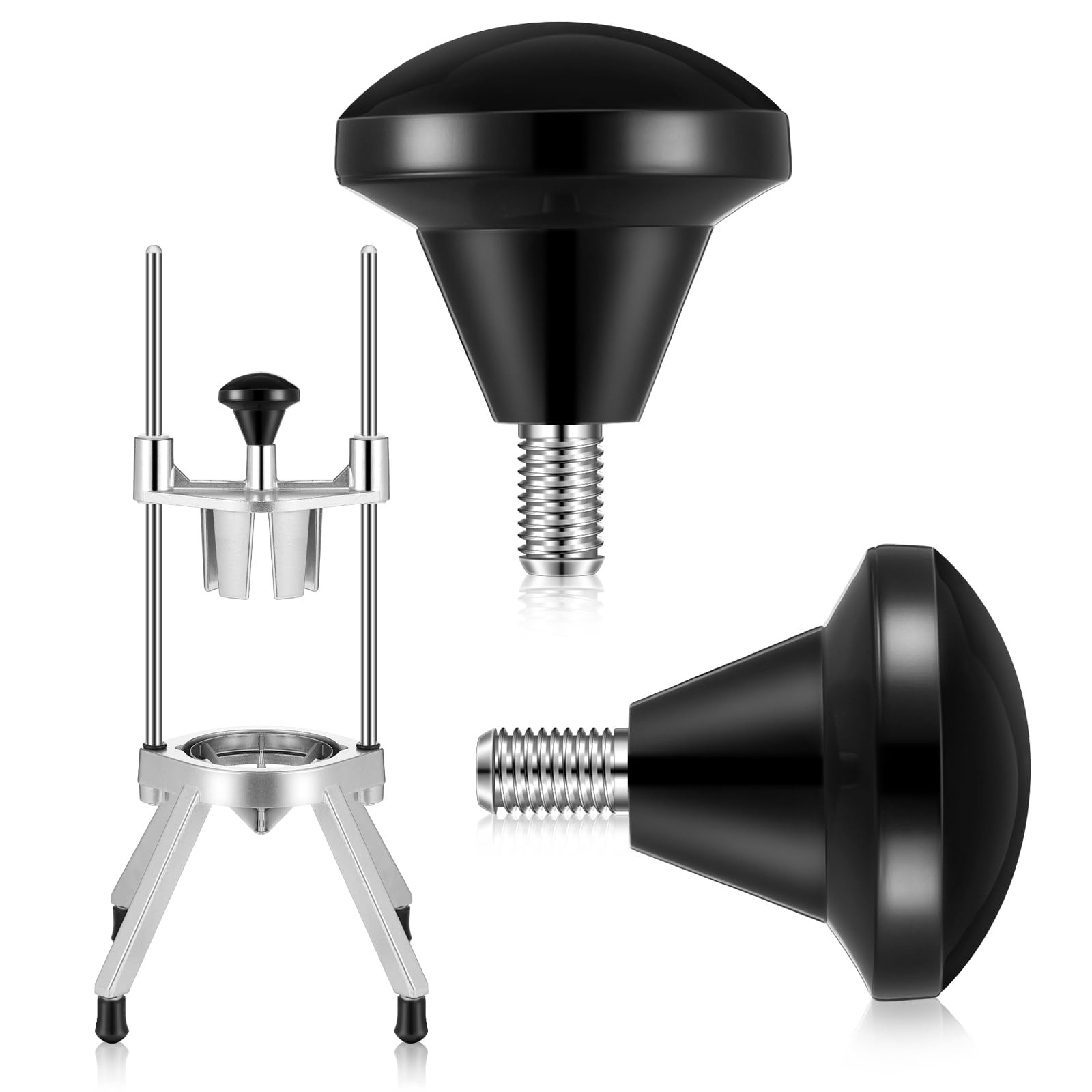 Weysat Lemon Slicer Parts Lemonade Stand Tool, 2 Pcs ONE SIZE, Black