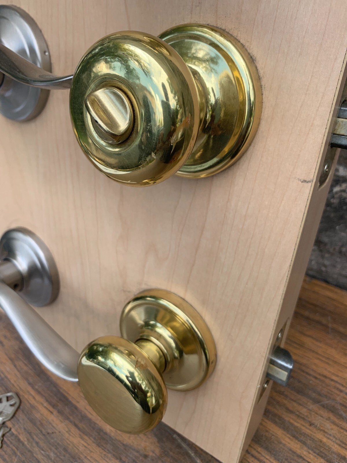 Kwik Set 4 Pack Main Front Entry Locking Keyed Dead Bolt Privacy & Hall & Closet