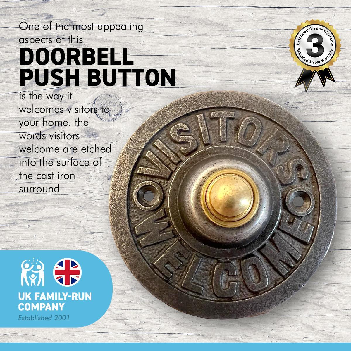 Bell push visitors welcome