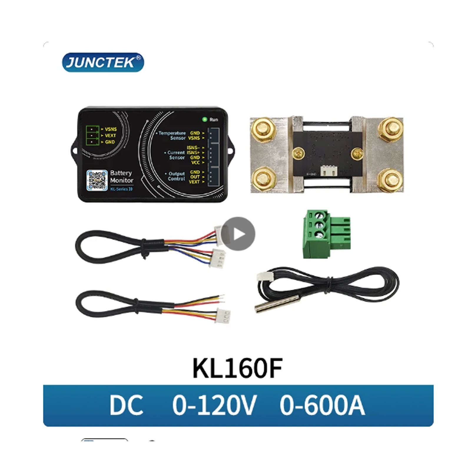 KL160F High-precision Bluetooth Coulomb Counter Phosphate Capacity Detector