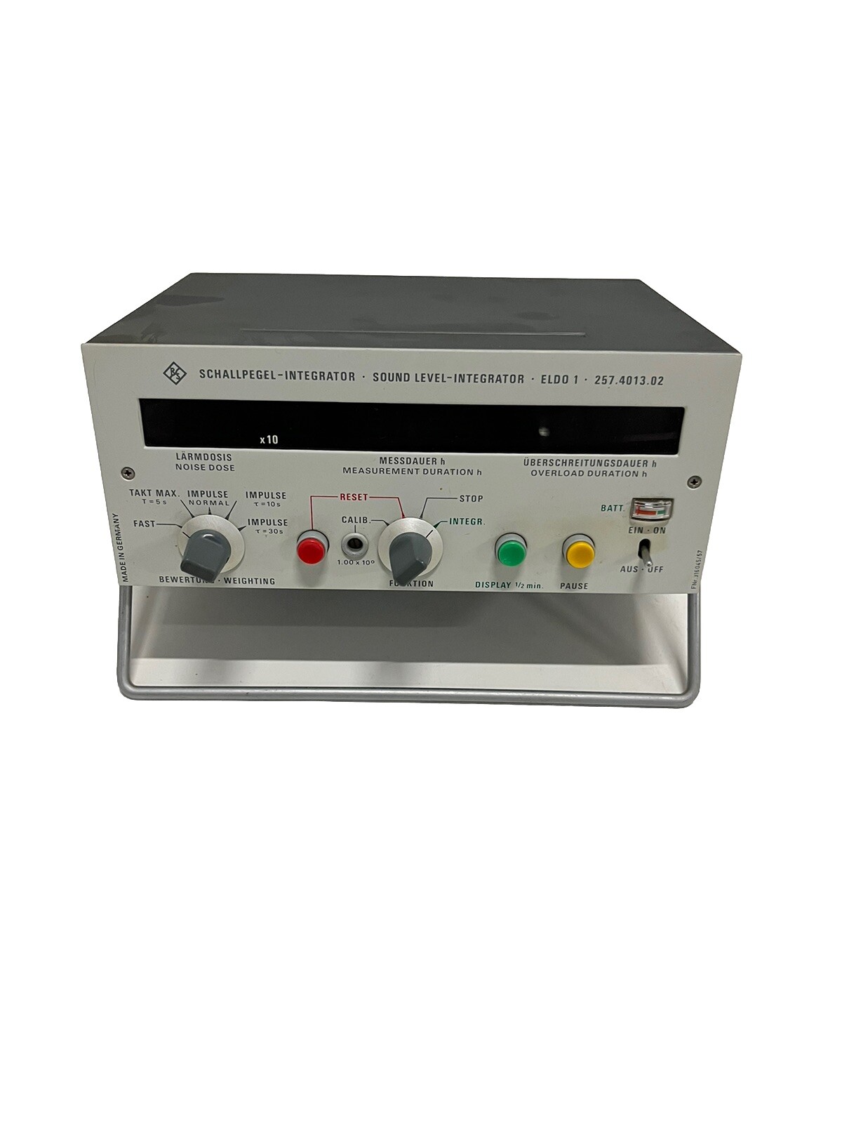 ROHDE SCHWARZ SOUND LEVEL - ENTEGRATOR ELDO1 257.4013.02