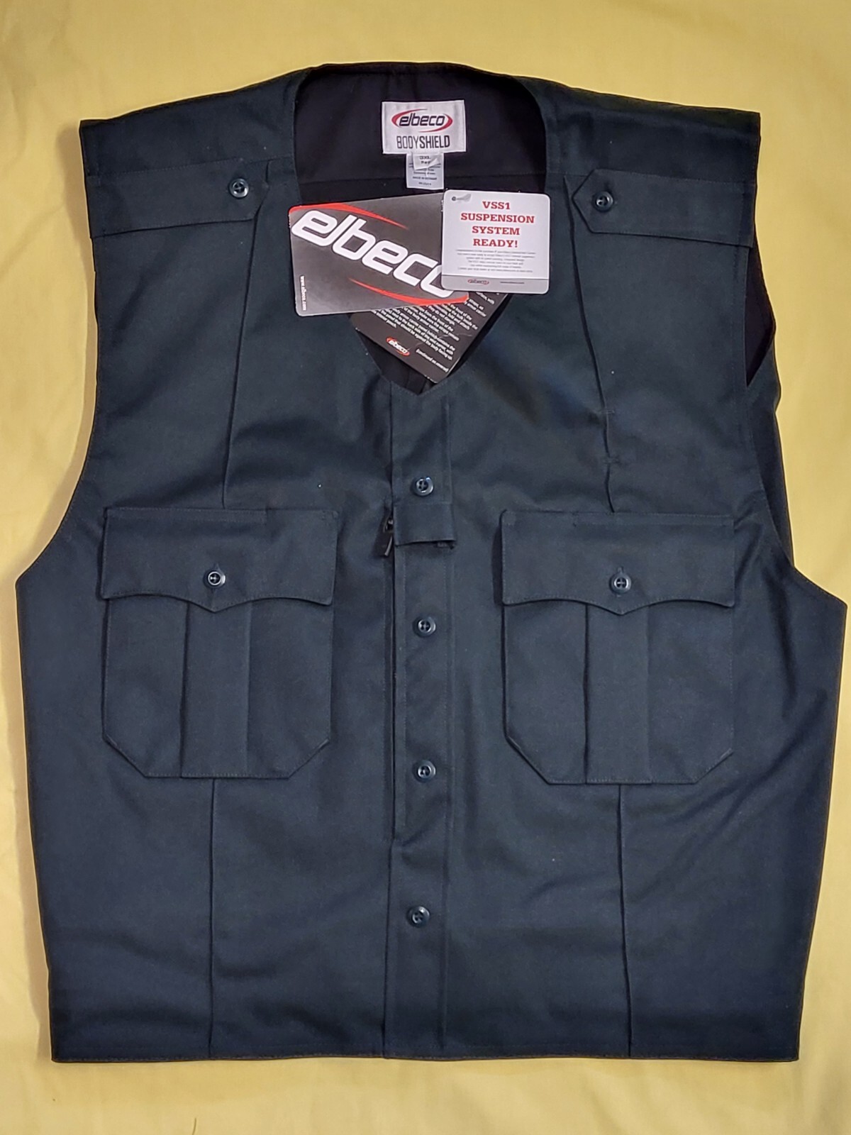 Elbeco 3XL-Regular BodyShield External Vest Carrier V3117B  Drk Spruce Green New