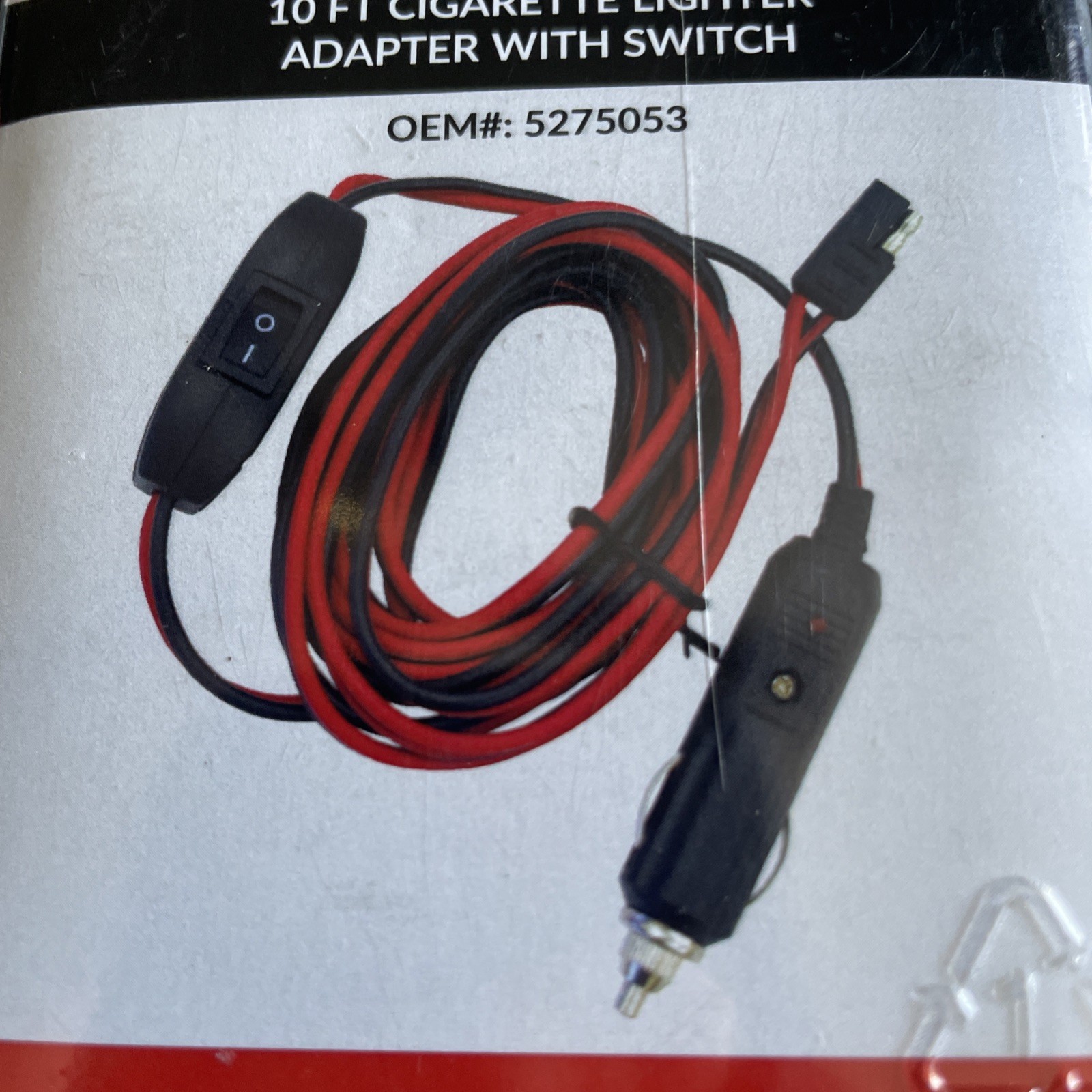 Fimco 7771786 Cigarette Lighter Wire Adapter with Switch