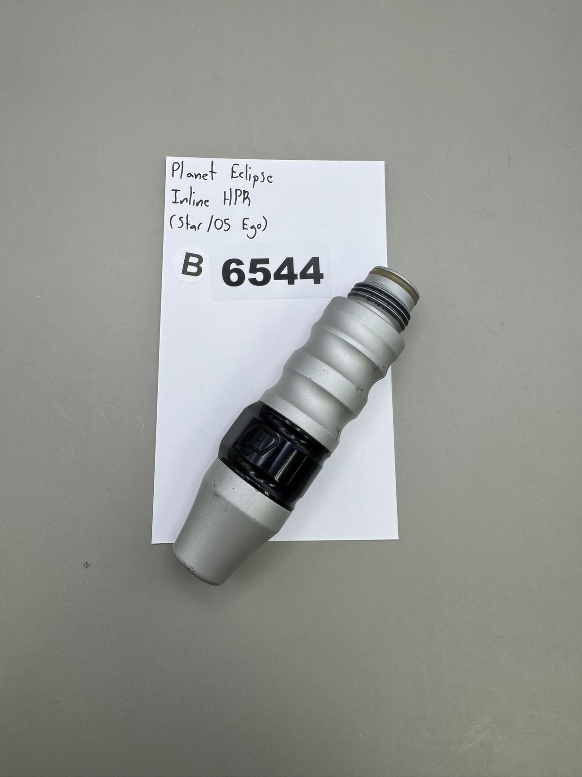 Planet Eclipse Inline HPR Regulator Silver - Star Reg