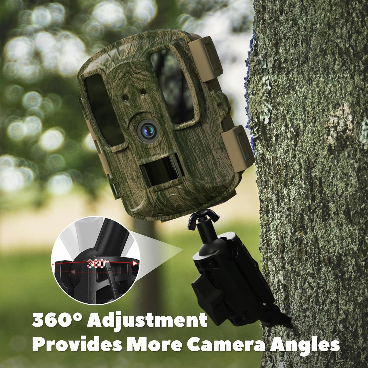 Adjustable Trail Camera Tree Mount: Game Camera Outdoor Mounting Bracket Holder