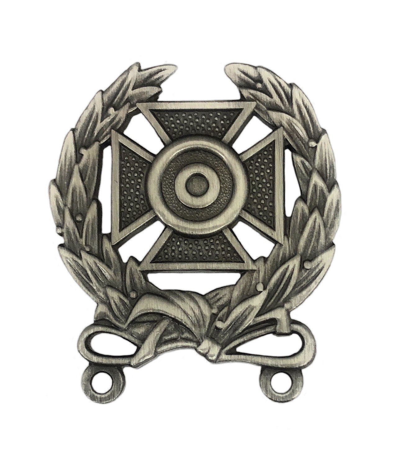 U.S. Army Expert Shooting Badge Silver Oxidized (each)