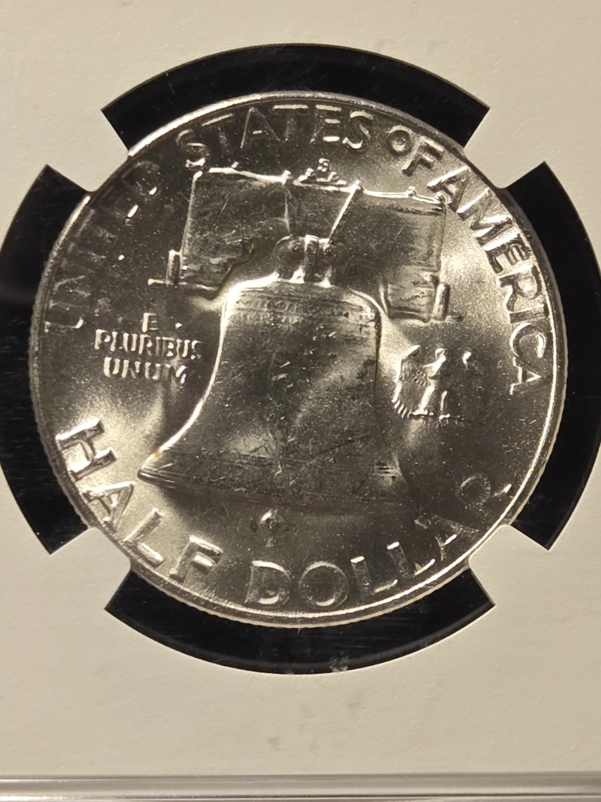 1952 S Franklin Silver Half Dollar NGC MS 63