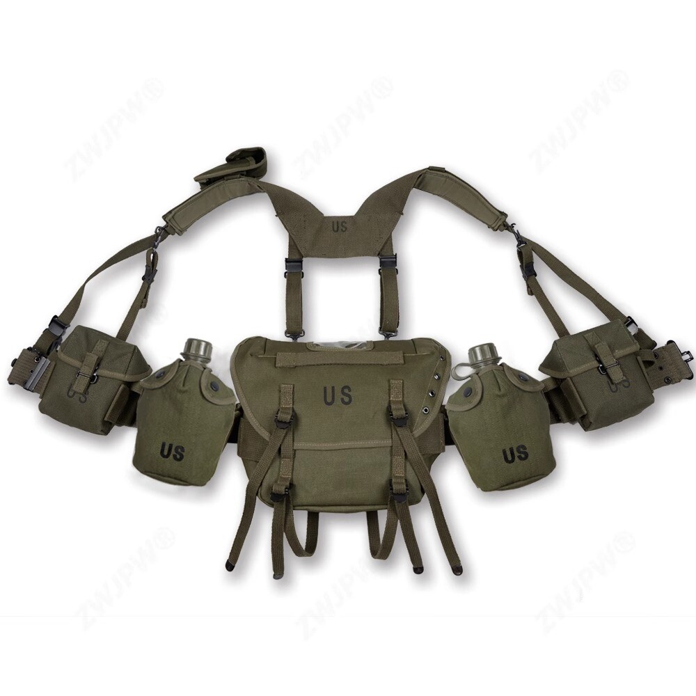 USMC Vietnam War M1956 M1961 M16A1 Pouch Bag Combination Tactical Combat Gears