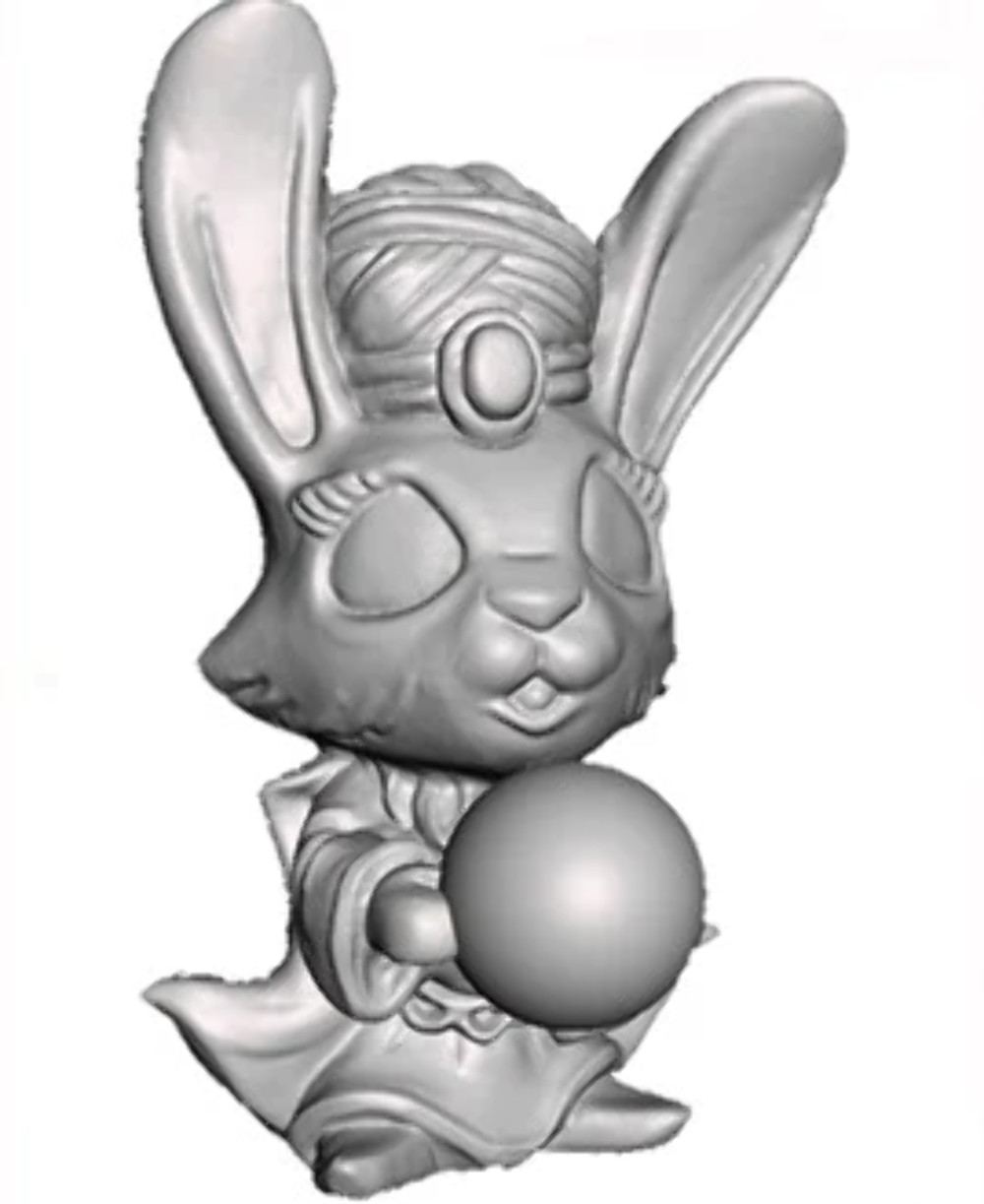 Chibi Tooth & Sword Rabbit Mystic