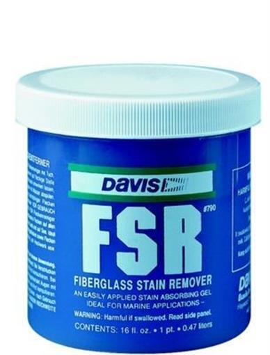 Davis FSR Fiberglass Stain Remover, 16 oz. 790