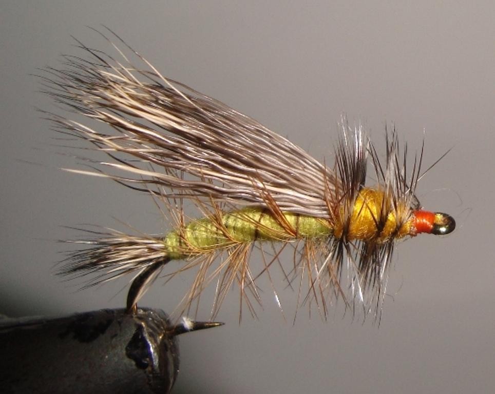 C/A FLIES  YELLOW STIMULATOR #14 (12)