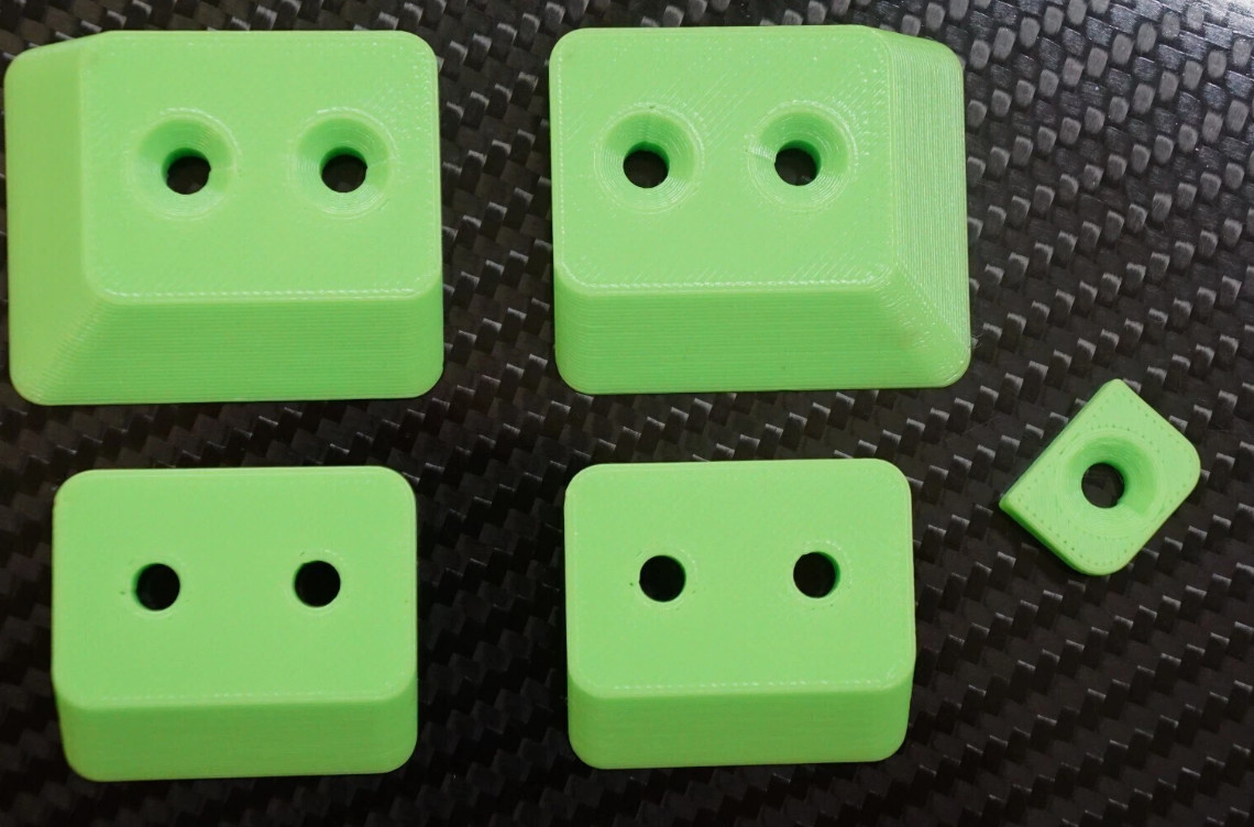 Locking Foot Mount Cleats for Festool Systainer System + Tanos T-Loc Compatible