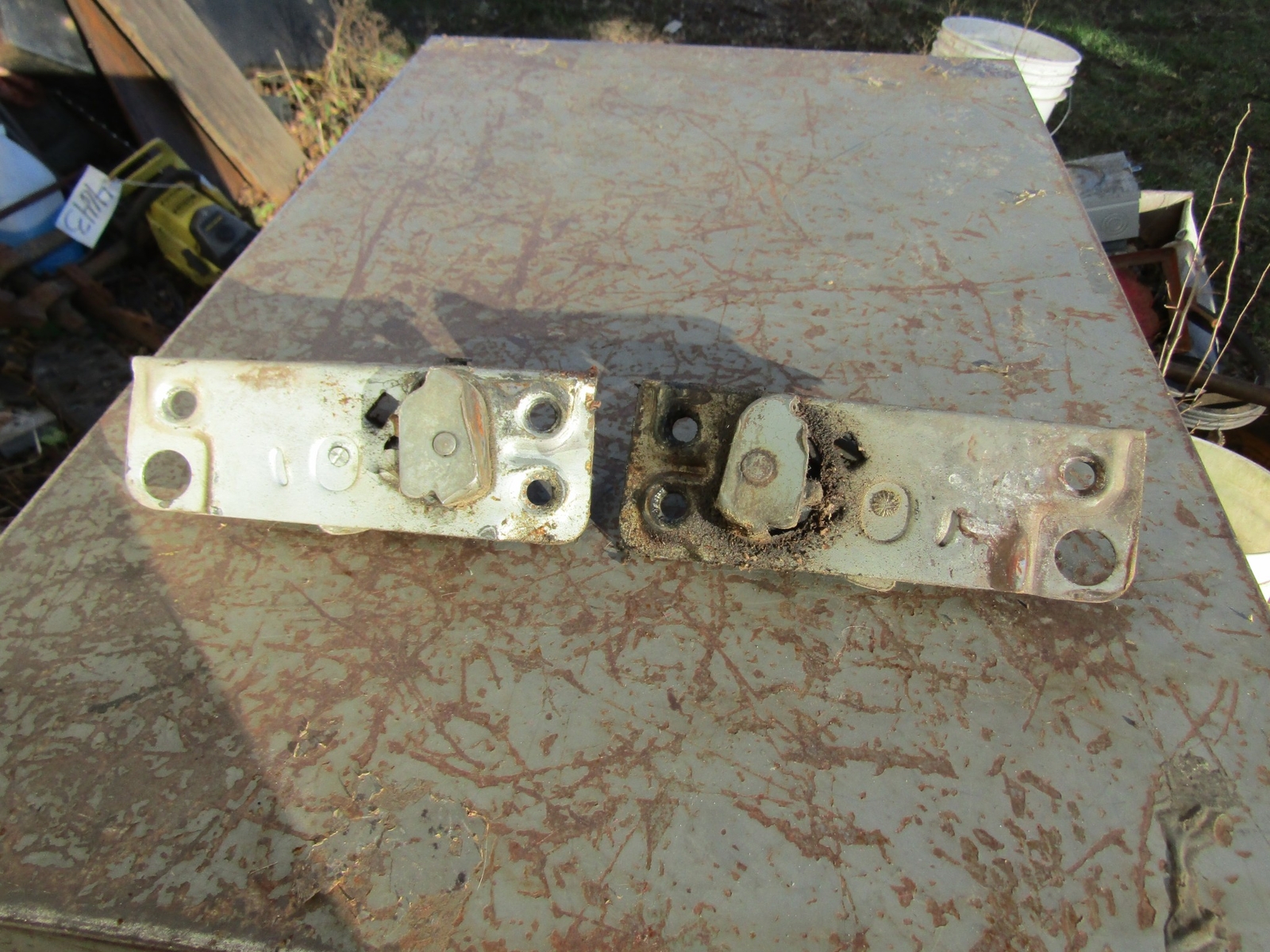 1957 CHEVY LCF TRUCK DOOR LATCHES