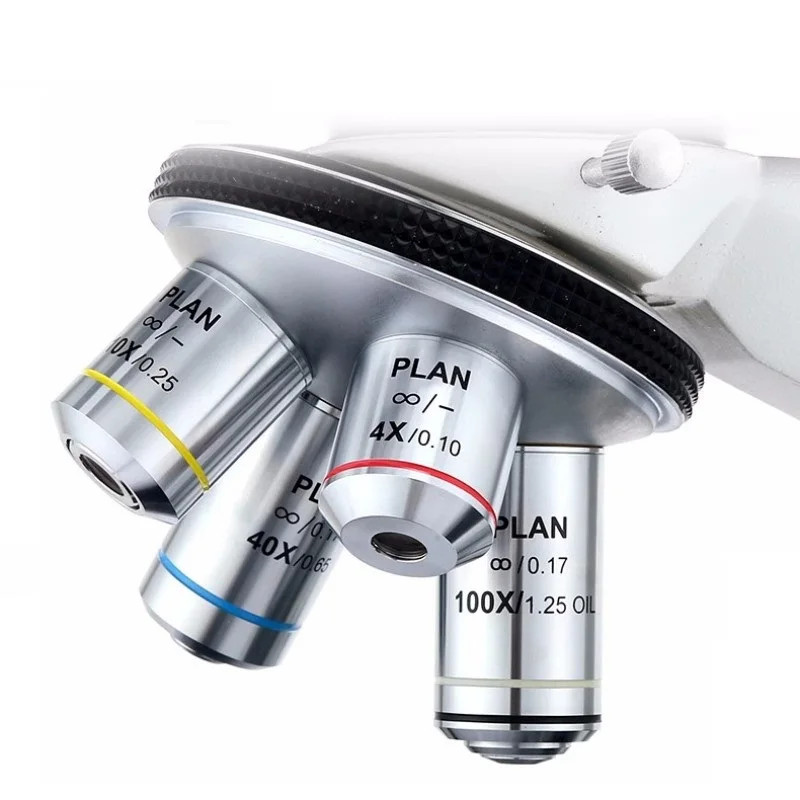 Achromatic Plan Infinity Objective Lens 4X 10X 20X 40X 100X Olympus Microscope