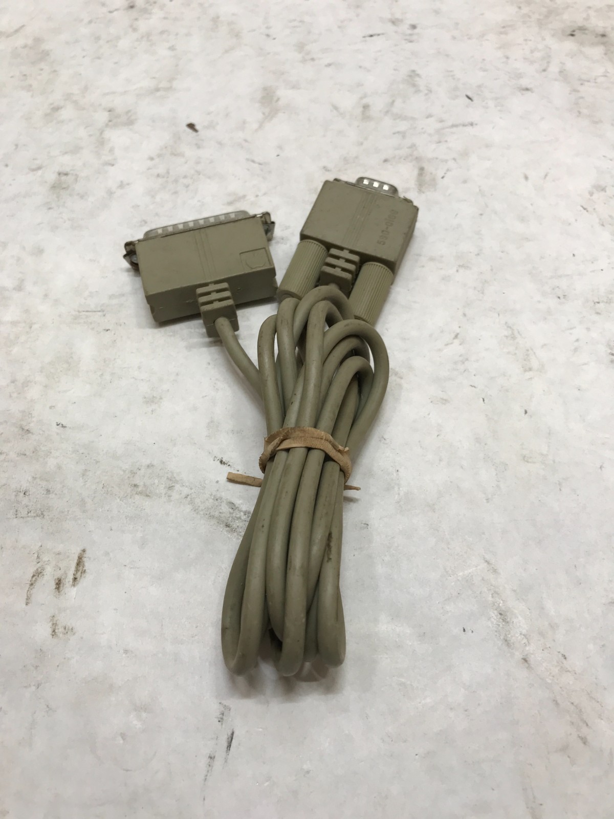 Apple ImageWriter I Serial Cable for Macintosh 128k 512k - 590-0169 Genuine - DW