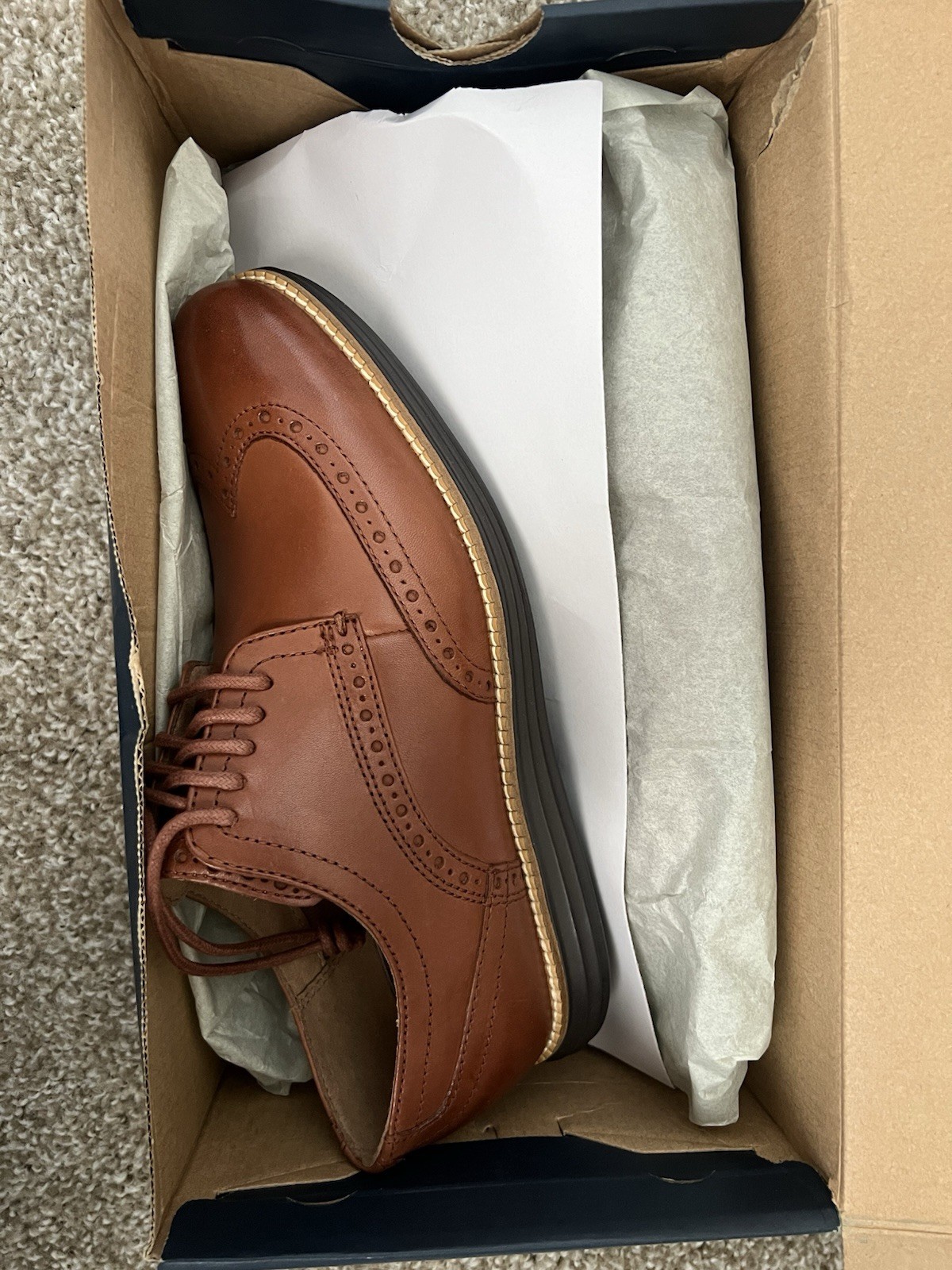 Cole Haan Men's Original Grand Shortwing Oxford Shoes Men’s Size 7.5