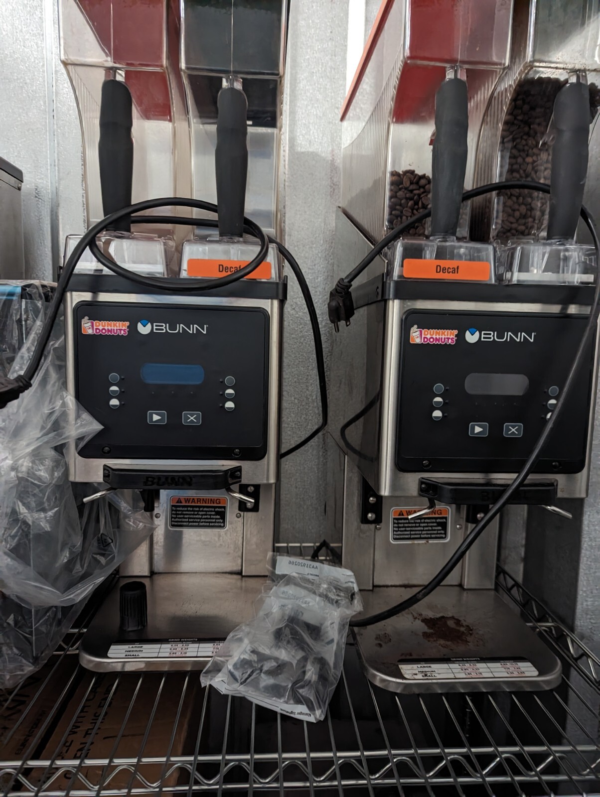 BUNN Dual Multi-Hopper Grinder (MHG) 35600.0020