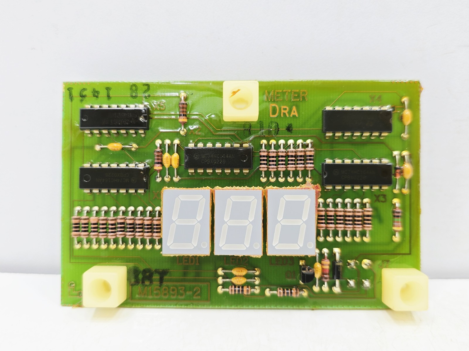 M15893-2 LINCOLN ELECTRIC M15893 METER PC BOARD ASSEMBLY