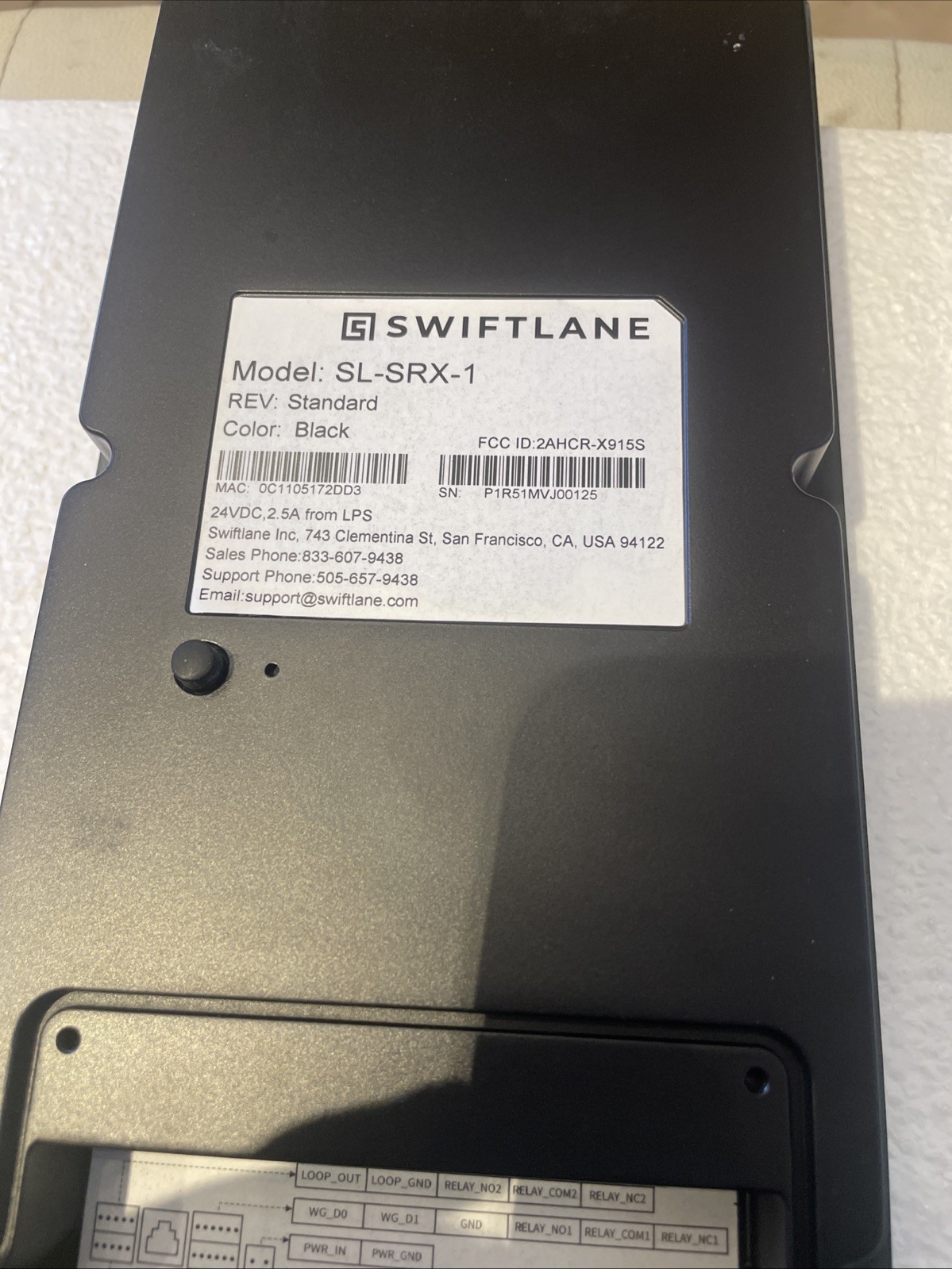 SwiftReader X Swiftlane SL-SRX-1 Video Intercom And Access