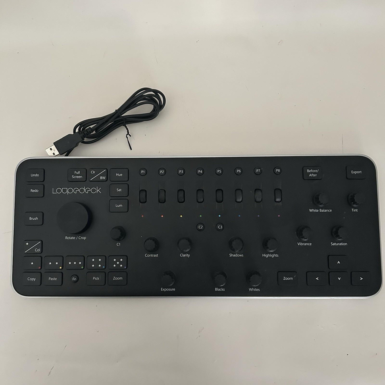 Loupedeck Photo Editing Console LD-1 Lightroom Keyboard USB Control