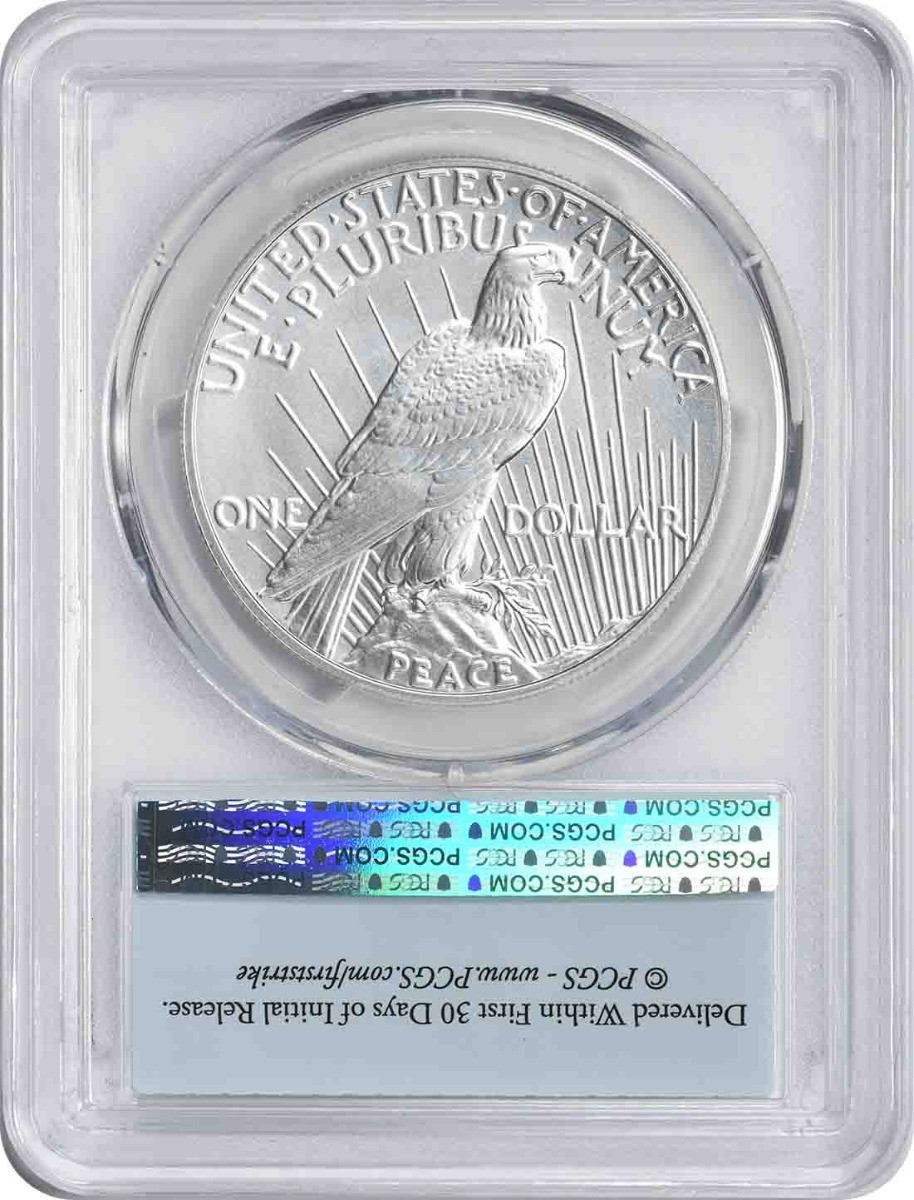 2025 Peace Silver Dollar MS69 First Strike PCGS