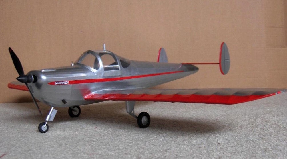 Modern Hobbycraft Model Airplane Plans (UC): Ercoupe 30" Scale for .19 Engine