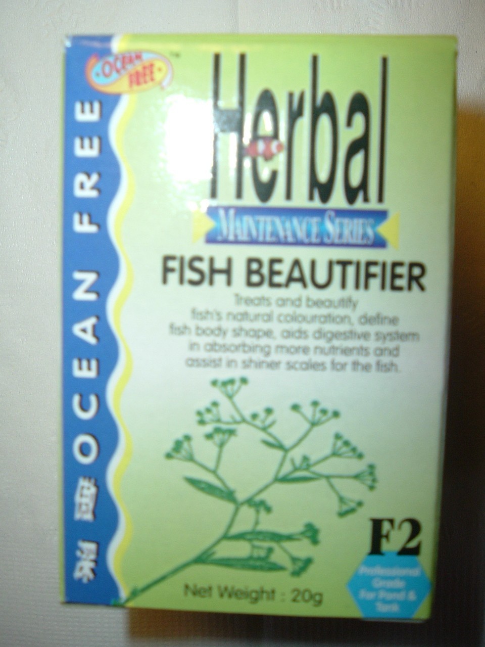 OCEAN FREE HERBAL AQUARIUM FISH BEAUTIFIER