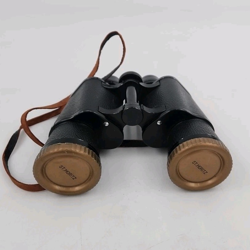 Vintage Collector St. Moritz Coated Binoculars 7 x 50 Field FK-No 67476