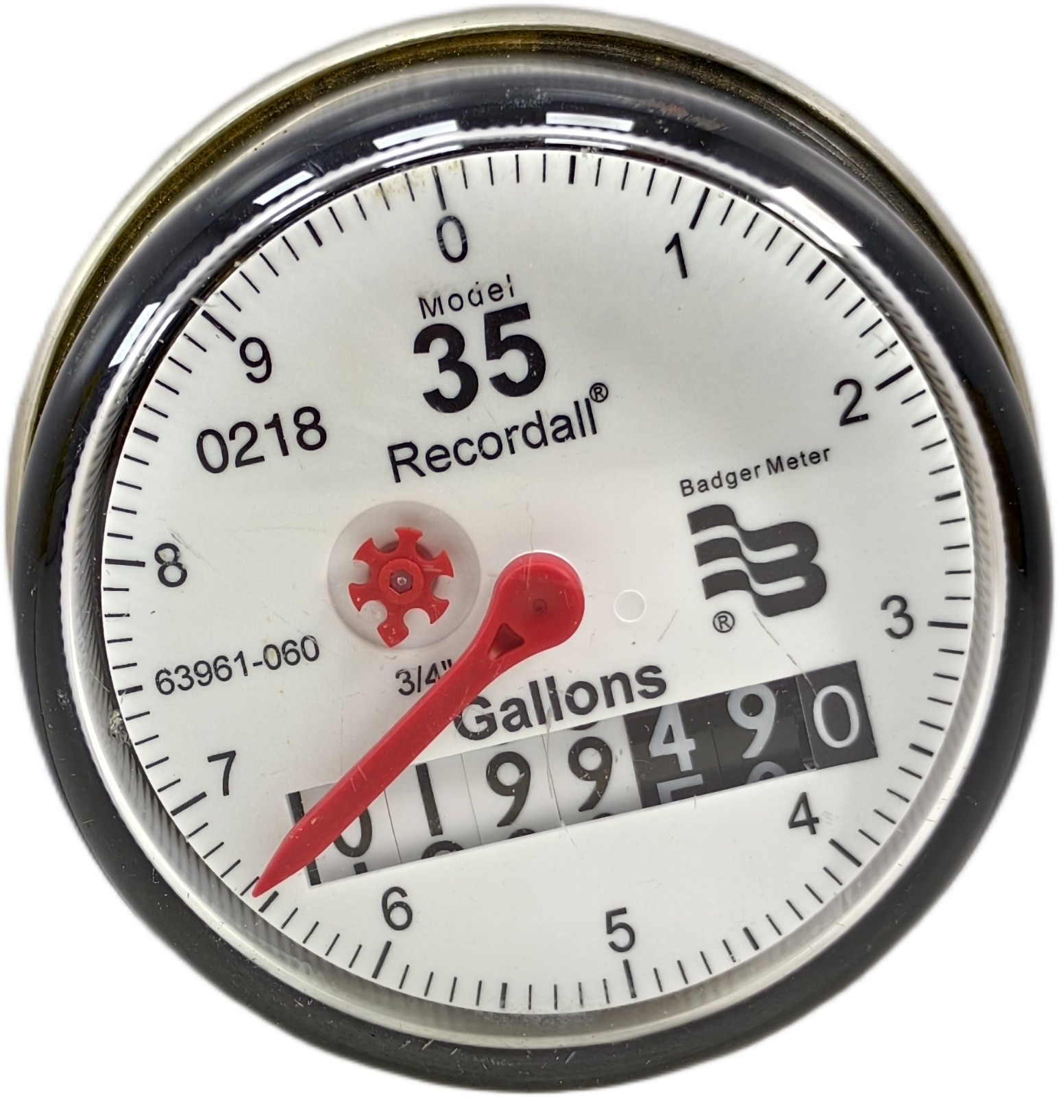 Badger 35 0218 63961-060 Meter Gallons