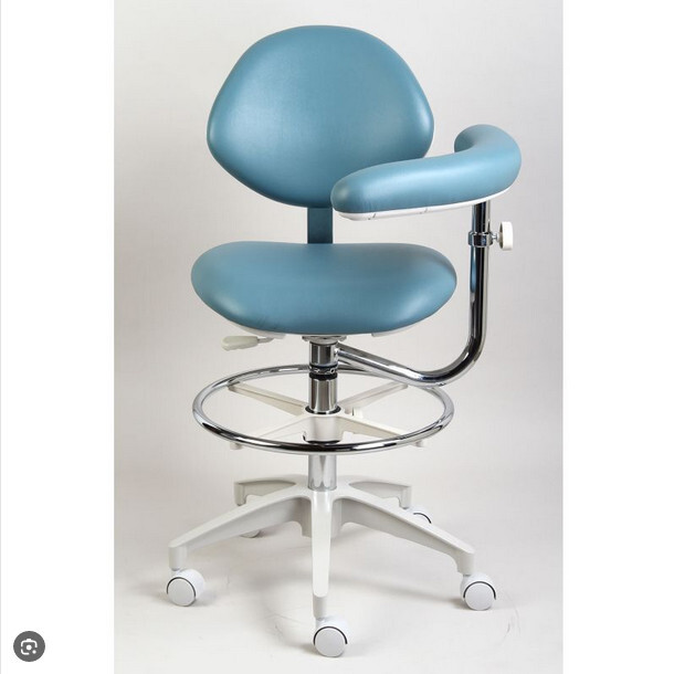 Dental Rimostool Classical Plus Doctor Assistant Stool, Wide Back, 2 Year Wrrty!