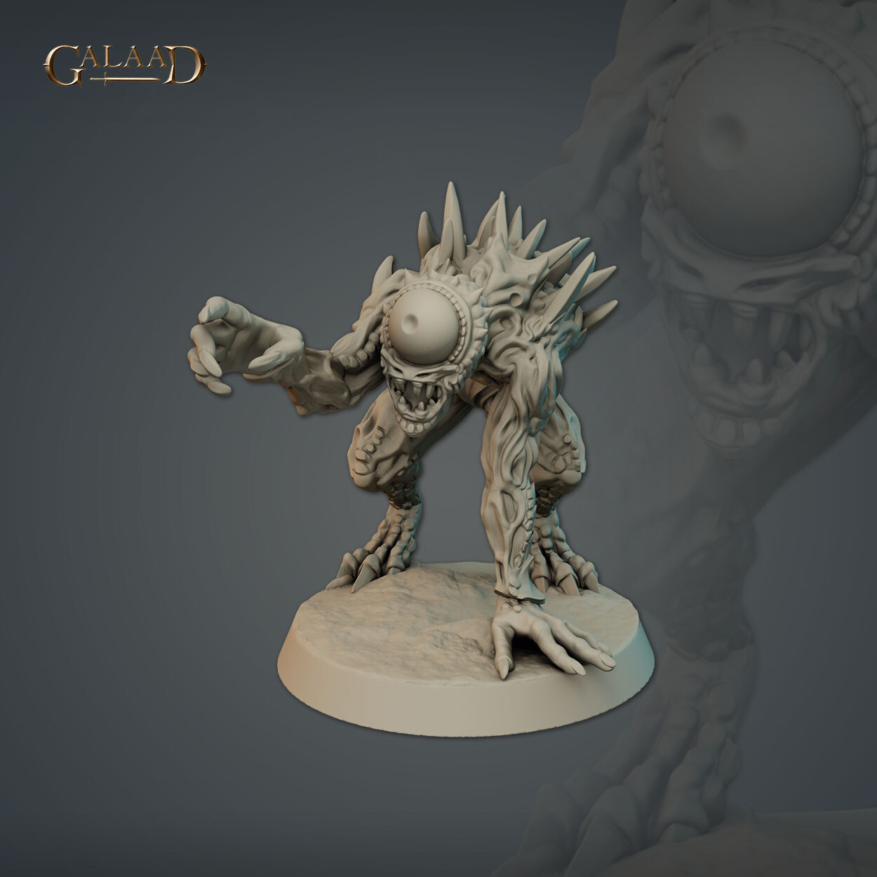 Nothic B - Monster - Galaad Miniatures - Dungeons and Dragons