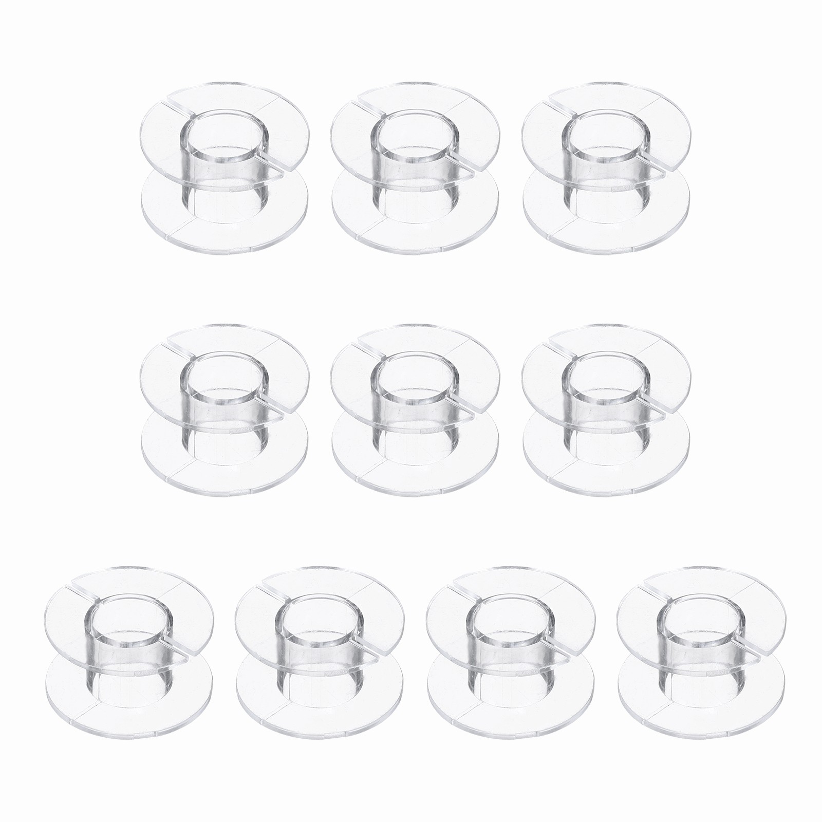 10pcs Speaker Crossover Bobbin Spools Coil, 31x18mm ABS Empty Spools