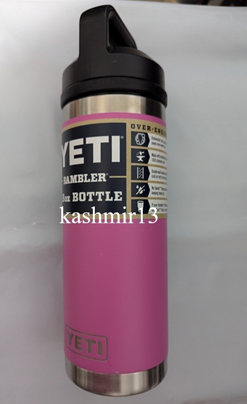 YETI Rambler 18 oz Bottle - Chug Cap - Vacuum Insulated - 15 Colors  NEW/GENUINE