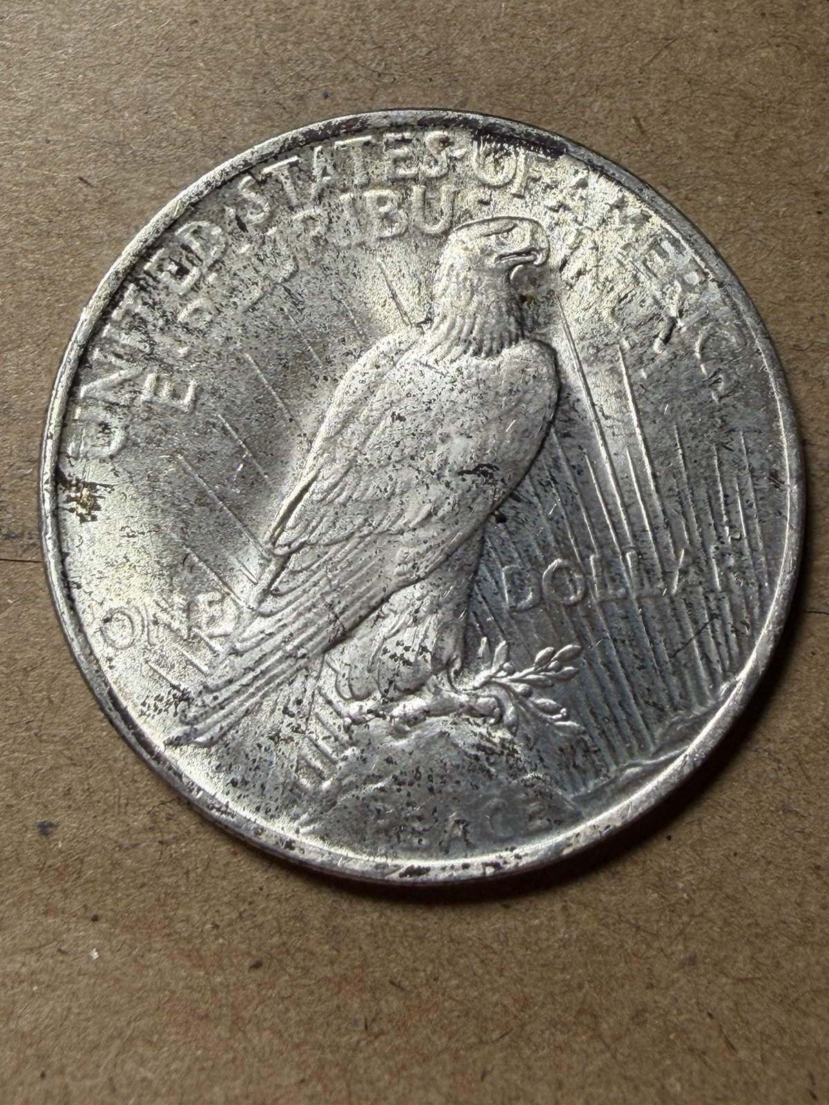 1923 Peace Dollar - BU Toned - As Shown! (#2432)