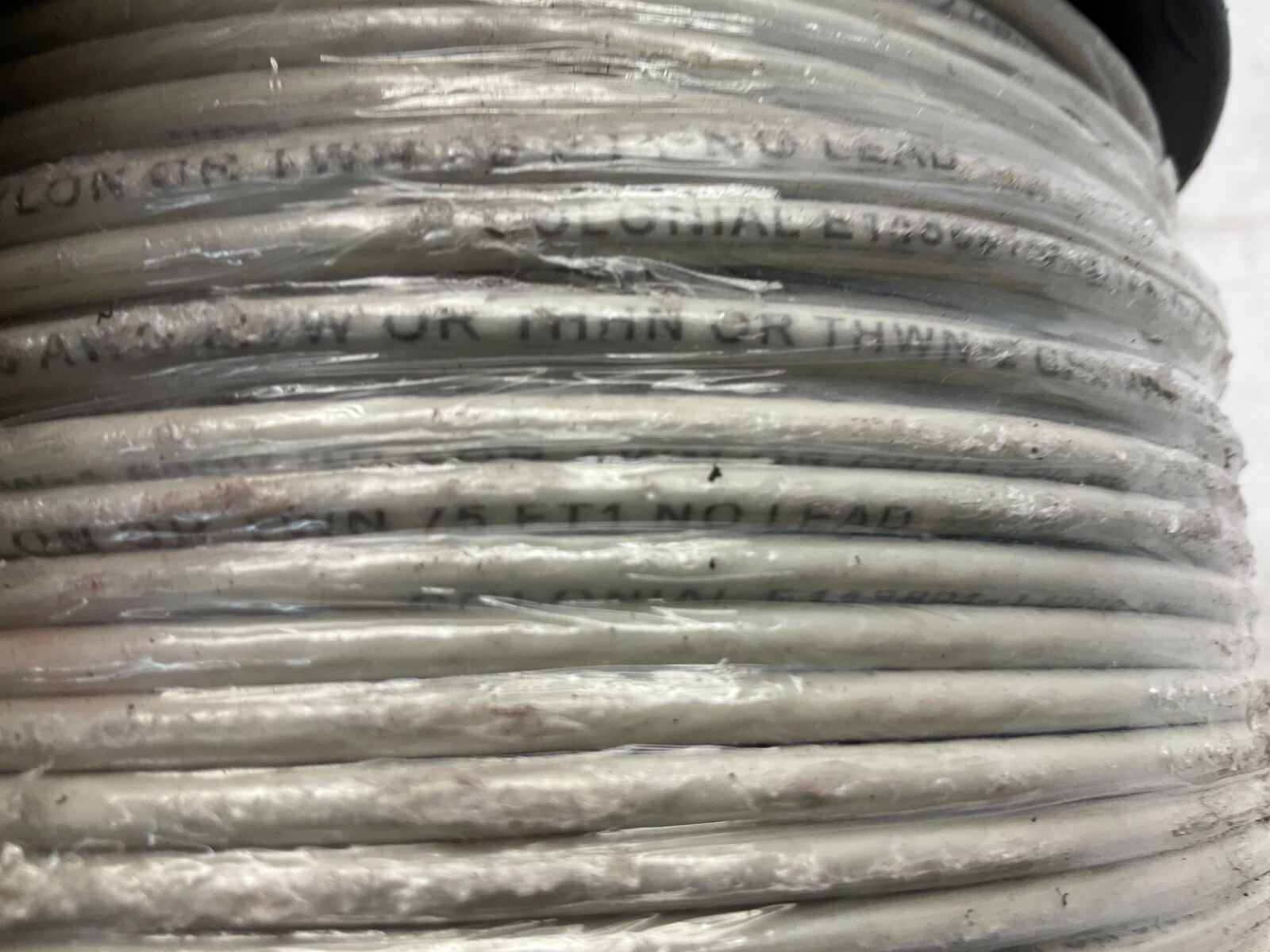 Colonial Wire & Cable Machine Tool Wire White P