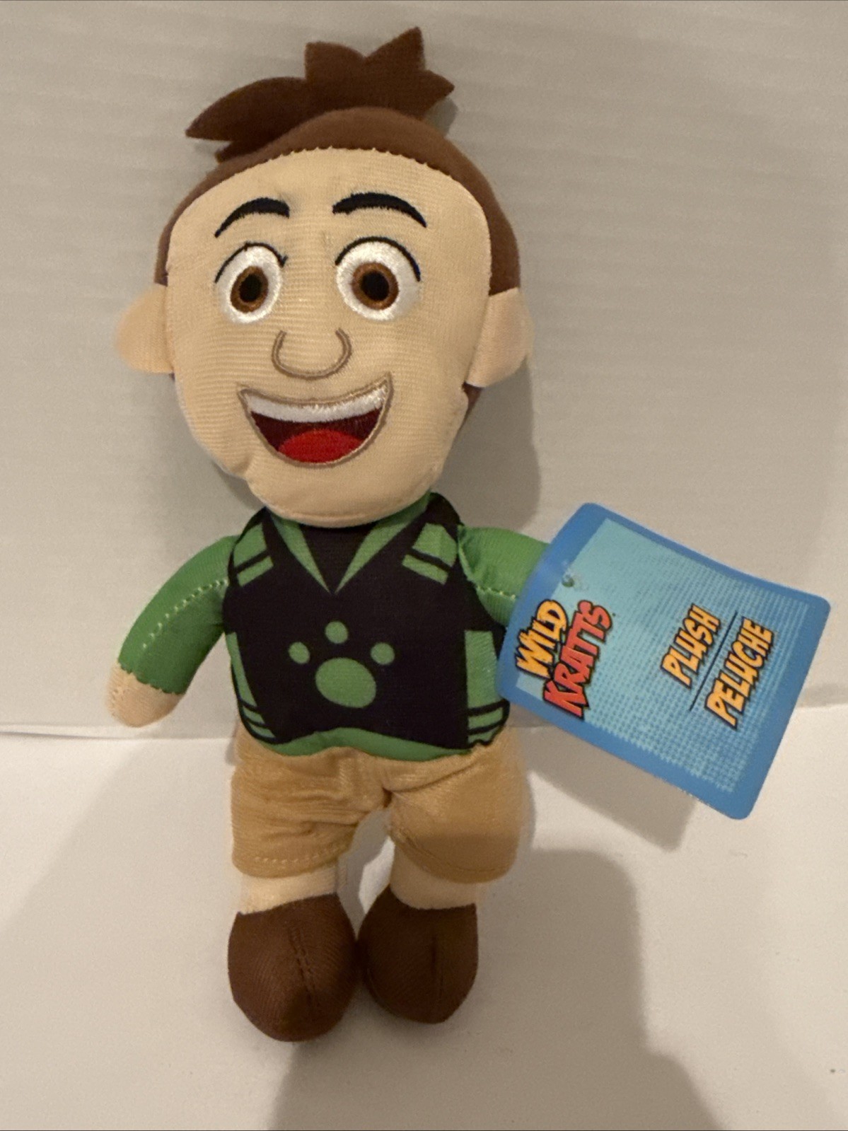 Wild Kratts “Chris” Plushy. 10x7 Inches —NEW—SHIPS IN 24 HOURS—
