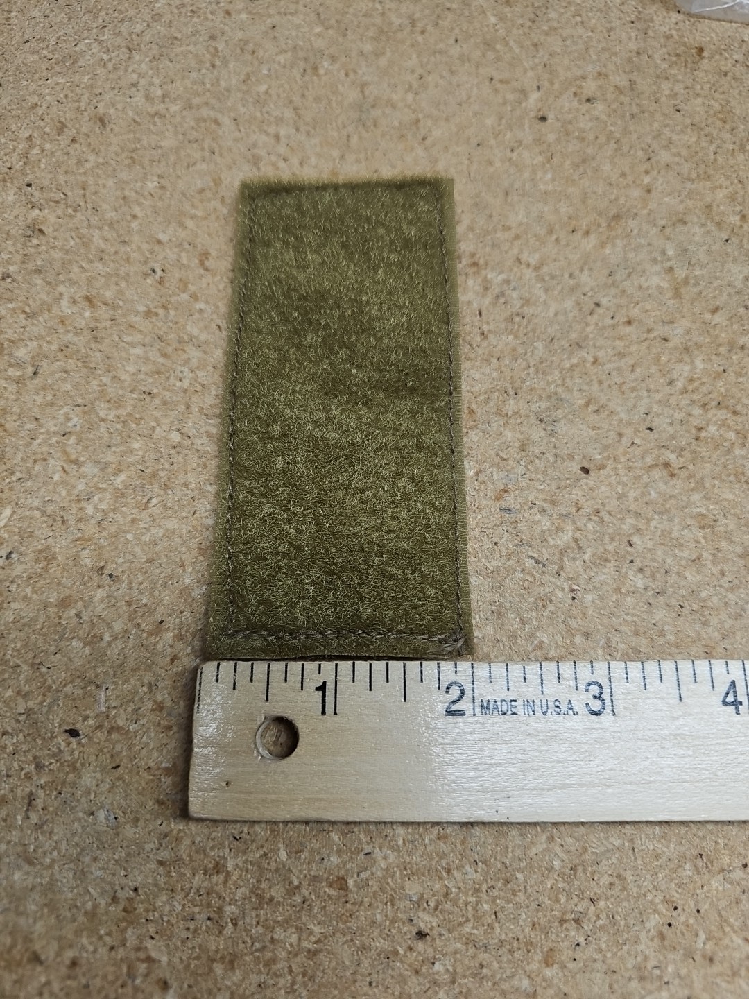 Lot Of 20 Loop Side Backing for Morale Patches 4.5" X 2" Hook & Loop System (B1)