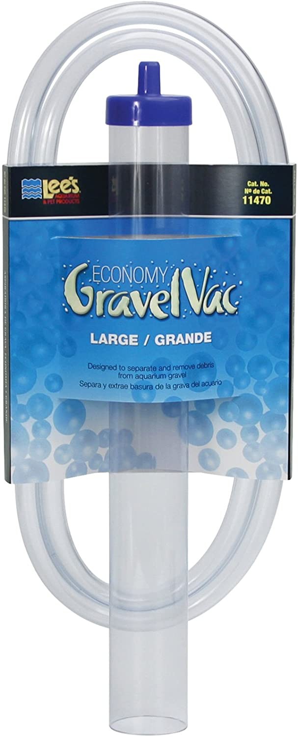 Lee's Aquarium Large Economy Gravel Vac - Separates & Removes Debris From Gravel