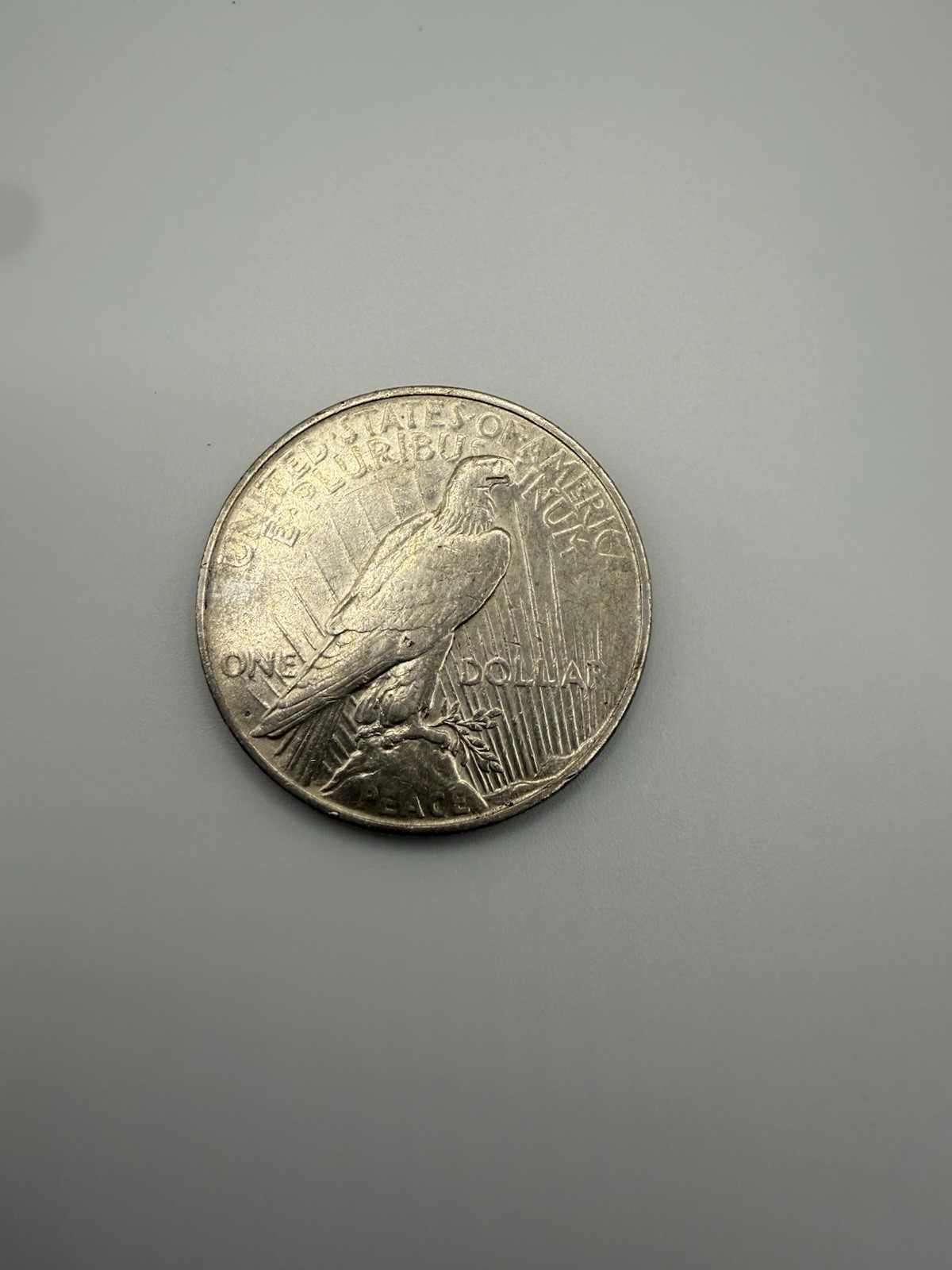 1927 D PEACE DOLLAR AU+