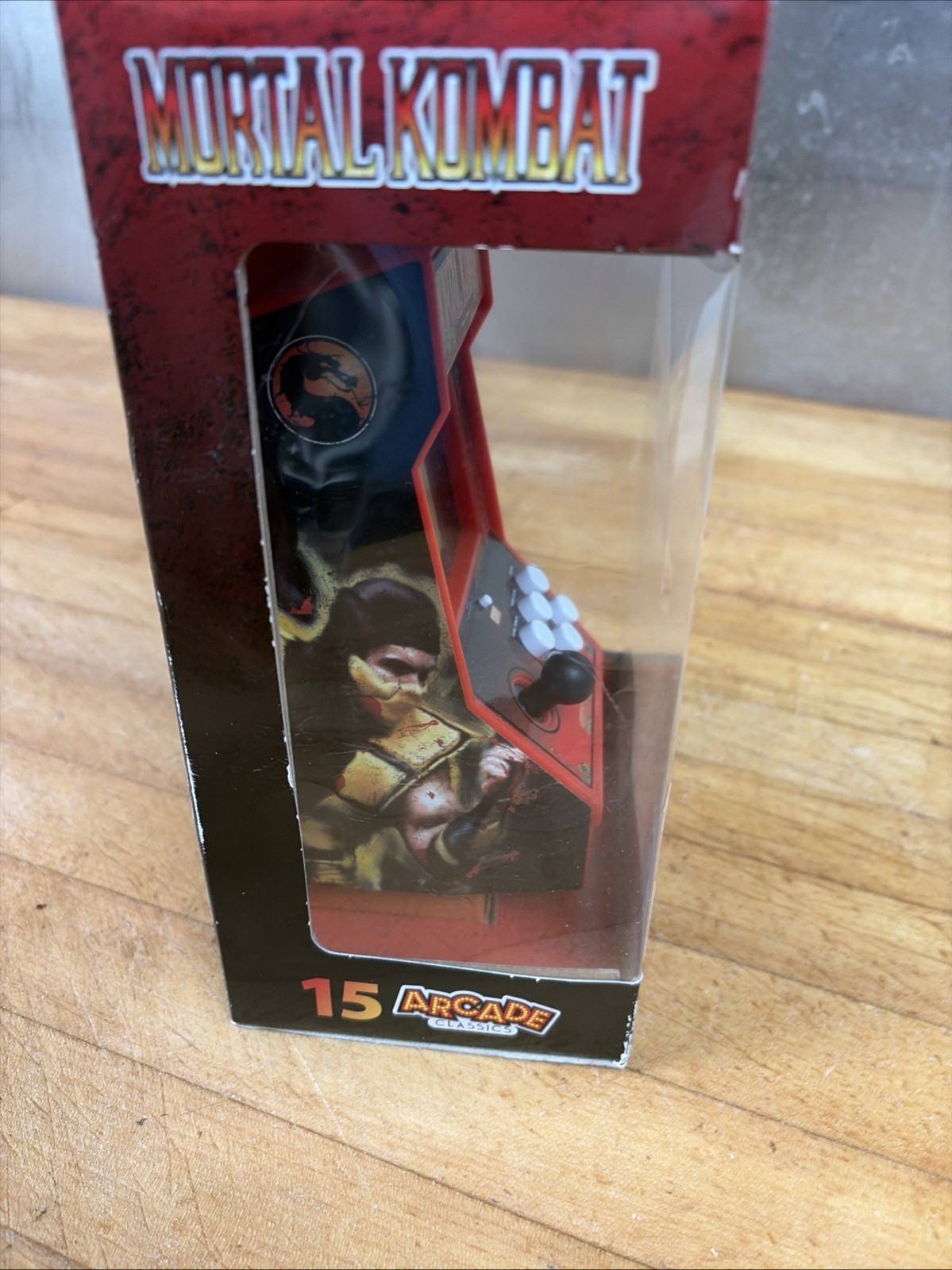 MORTAL KOMBAT Basic Fun Arcade Classics Machine Handheld Game Rare! #15 Combat