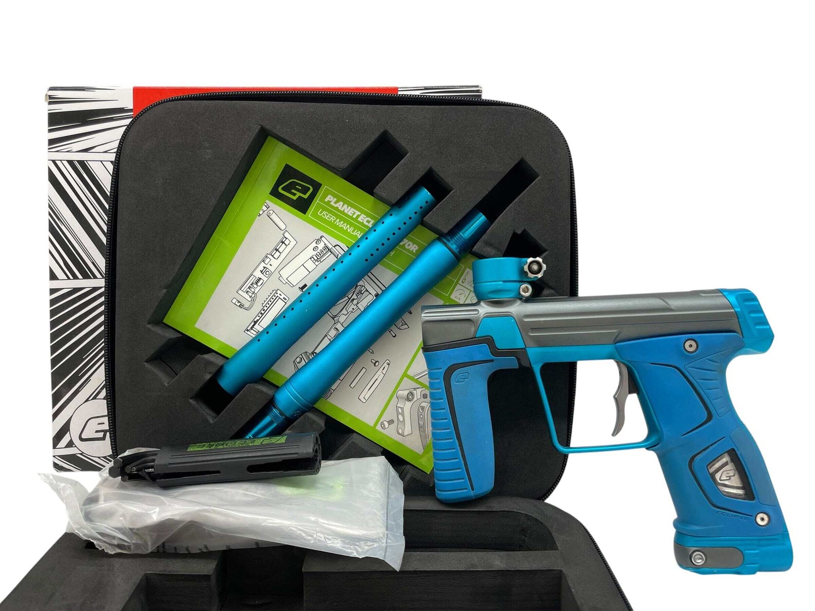 Planet Eclipse 170R Grey/Teal Paintball Gun