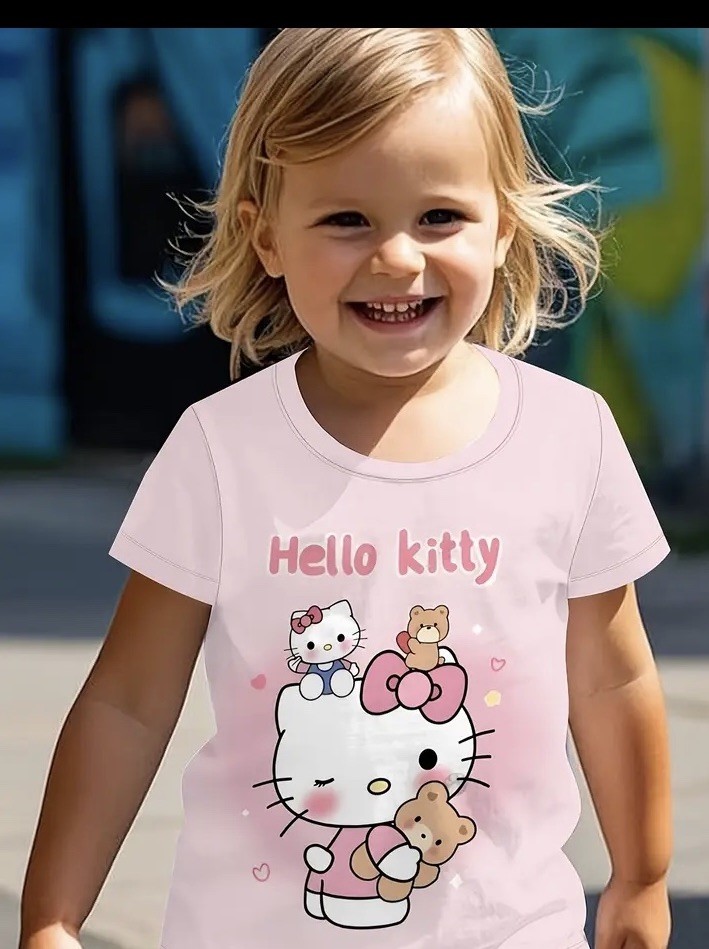 Hello kitty T-Shirt Childrens 1-2years Summer Shirt Tee Shirt