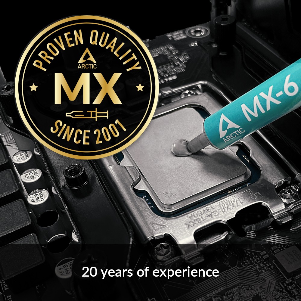 ARCTIC MX-6 (8 g) Ultimate Performance Thermal Paste for CPU GPU Laptop Grease