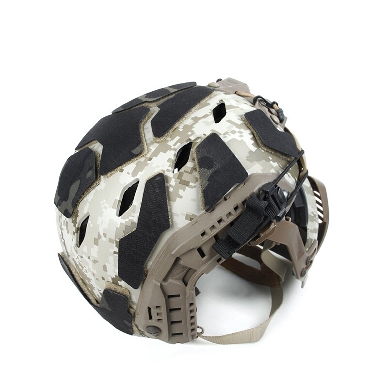 Tactical SF Helmet Paste Sticker Hole Helmet Camouflage Decal TMC3709