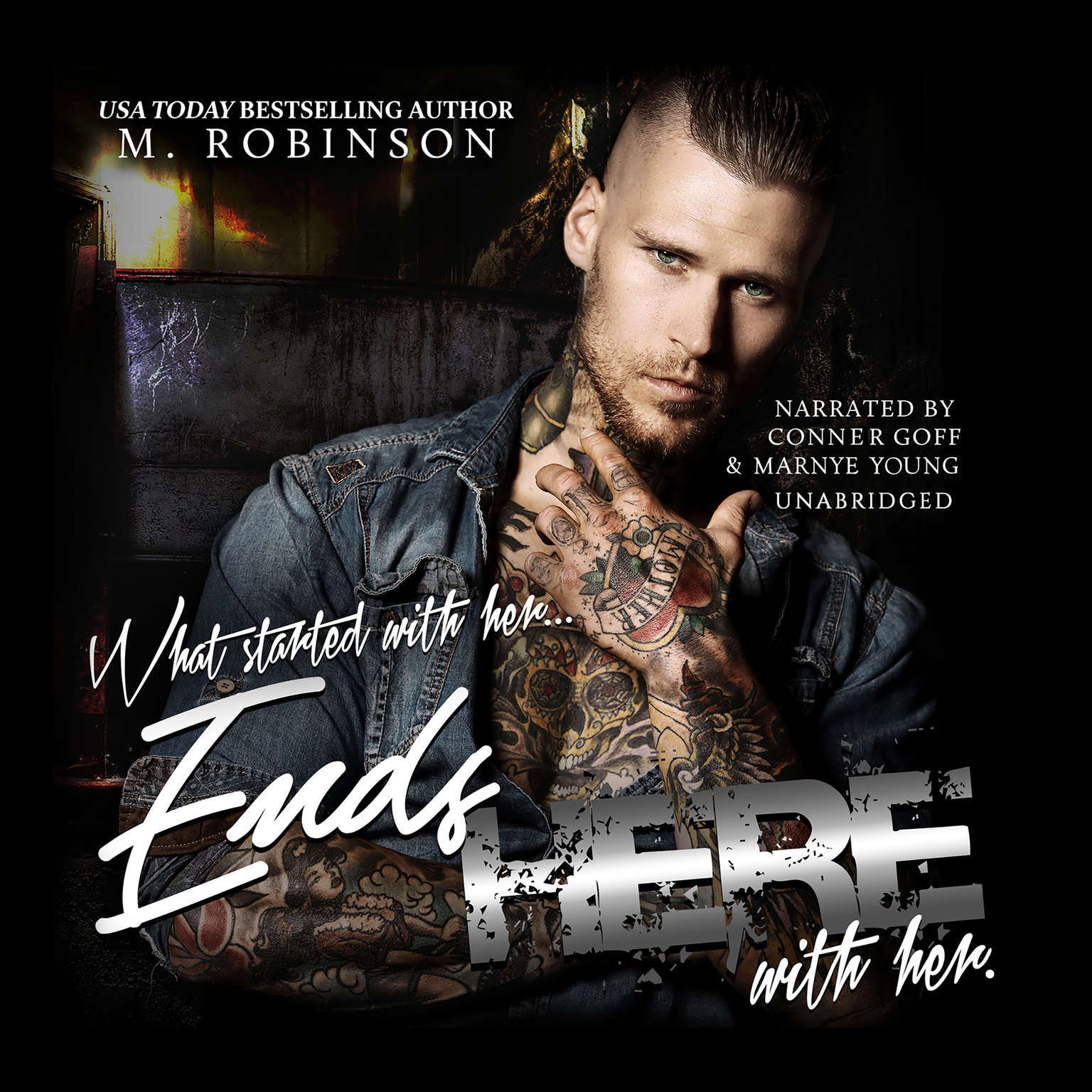 Ends Here by M. Robinson 2017 Unabridged CD 9781538440025
