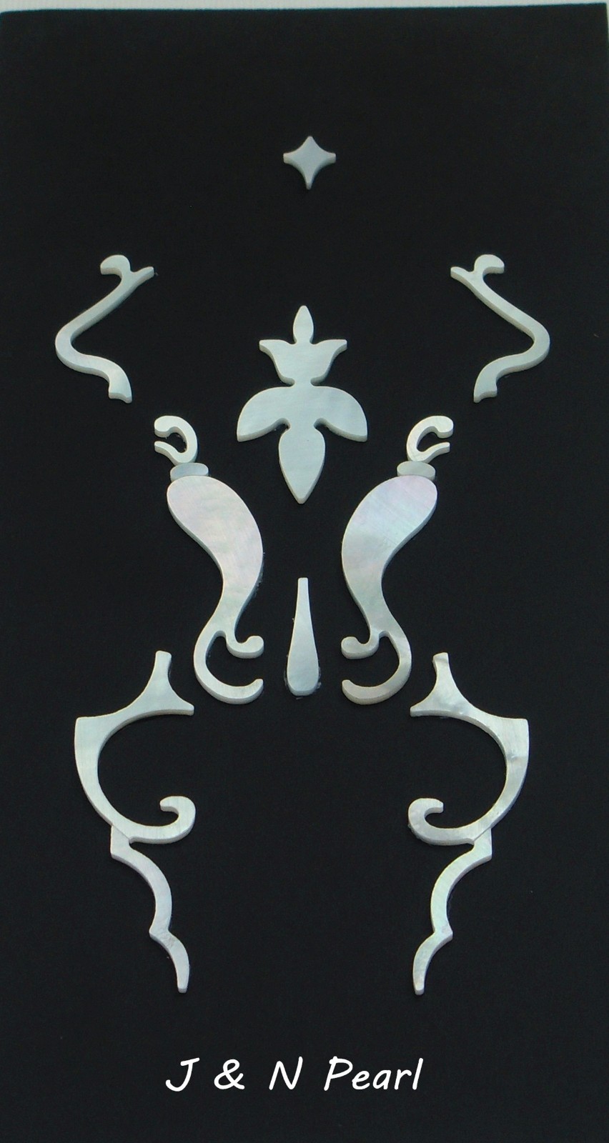 JNNPEARL Flying Eagle Peghead Inlay Mother of Pearl for Gibson Style Banjos