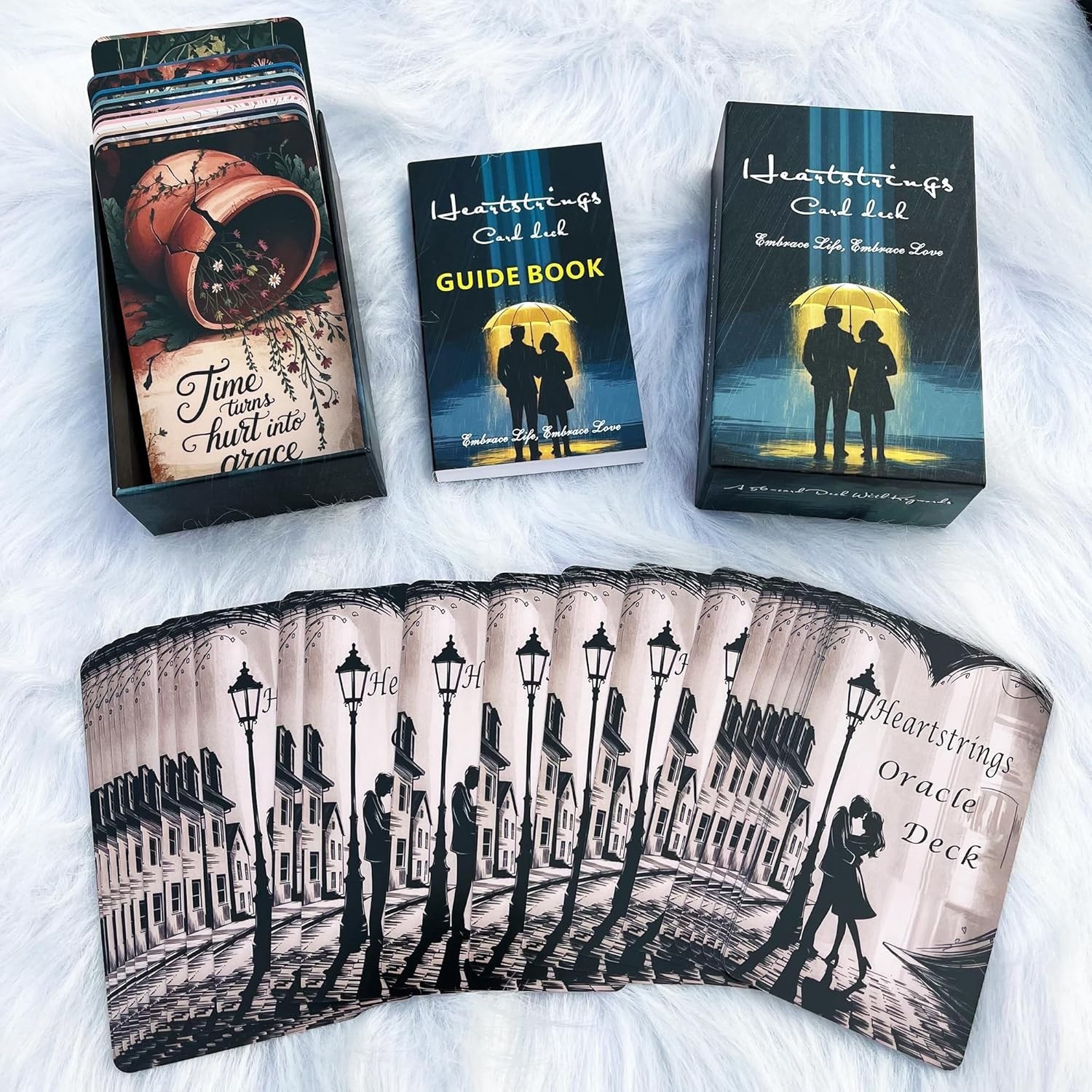 Heartstring Oracle Cards, Twin Flame Love Oracle Cards, Oracle Deck and tarot...