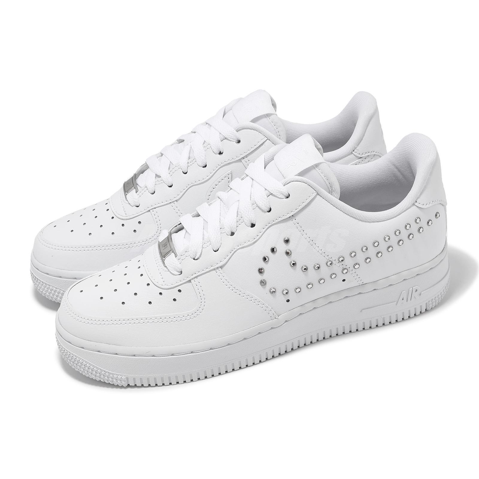 Nike Wmns Air Force 1 07 AF1 Studded Swoosh Women Casual Shoes FQ8887-100